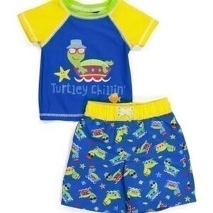 Sol Swim UPF 50 Sun Protection Boys 3/6 Months NWT